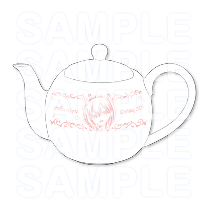 青桐高校 Rie Gabe 生日纪念商品 2026 茶壶