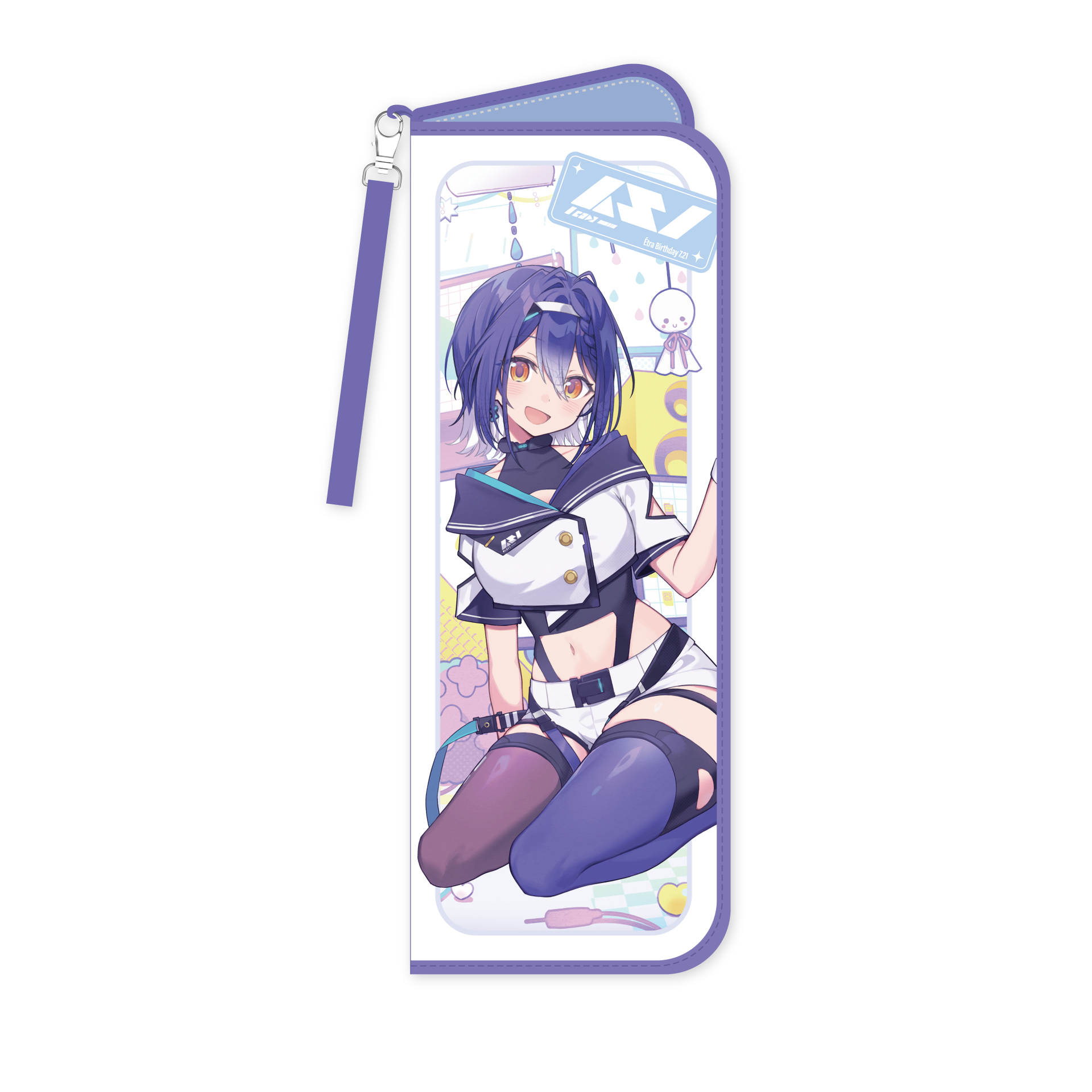 あおぎり高校 エトラ 誕生日記念グッズ2026 マルチカバー – viviON BLUE