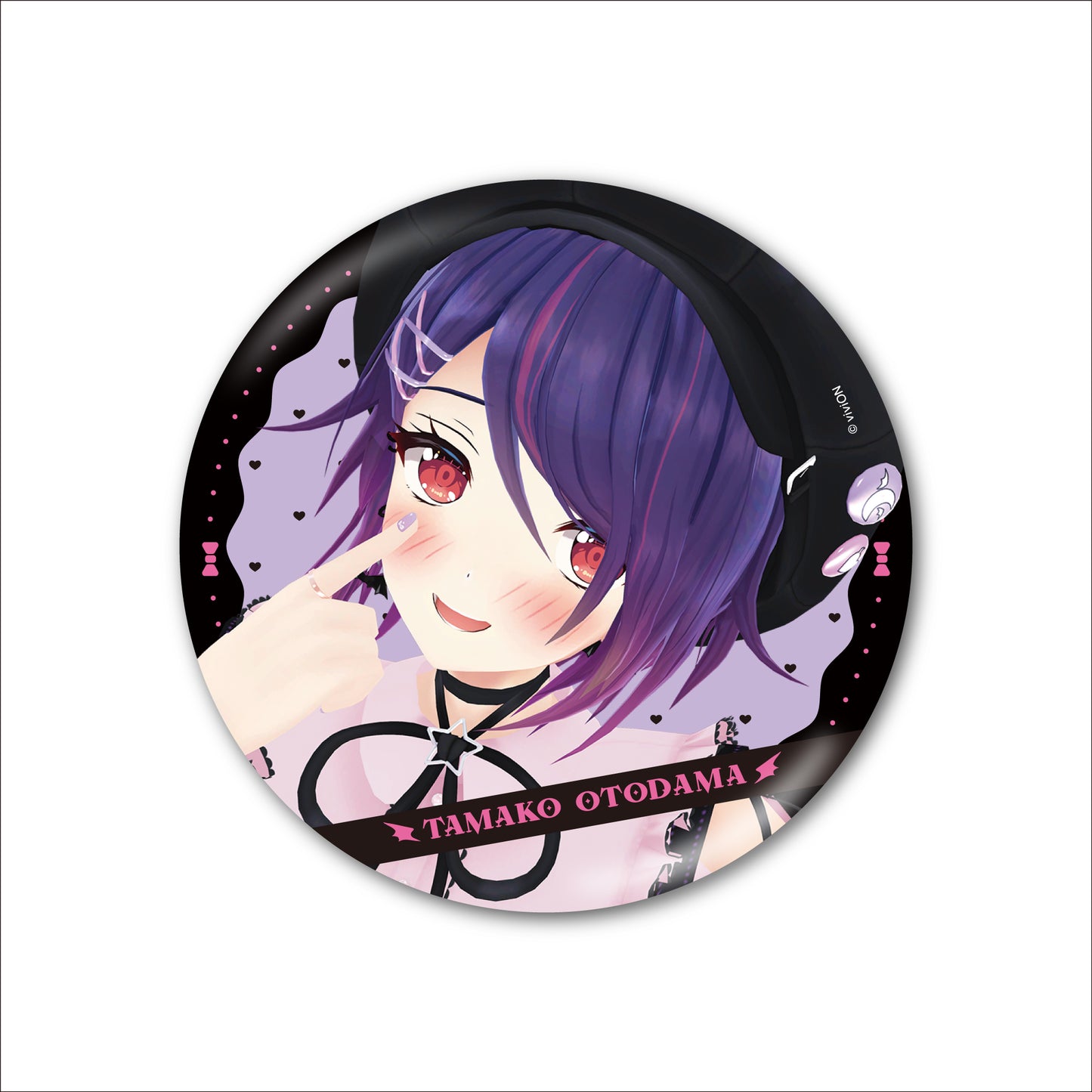 Aogiri High School OTOHREI SONKO P.O.D. Costume Goods Can Badge