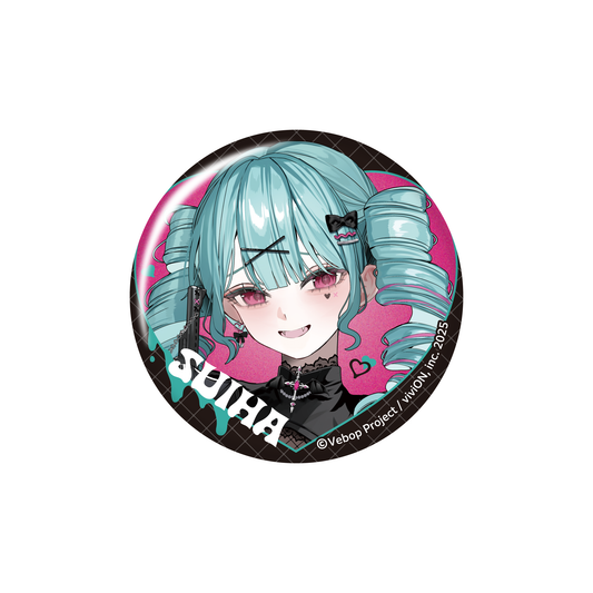 Vebop Project Birthday Commemorative Goods 2025 Can Badge Hanamoe Negi Suiha