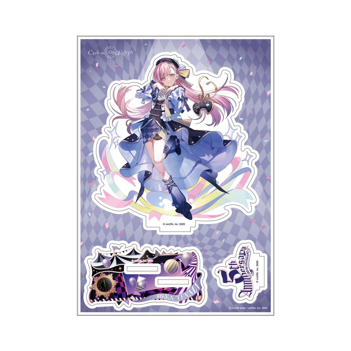 Clock over ORQUESTA 5th anniversary アクリルスタンド 天馬 六華