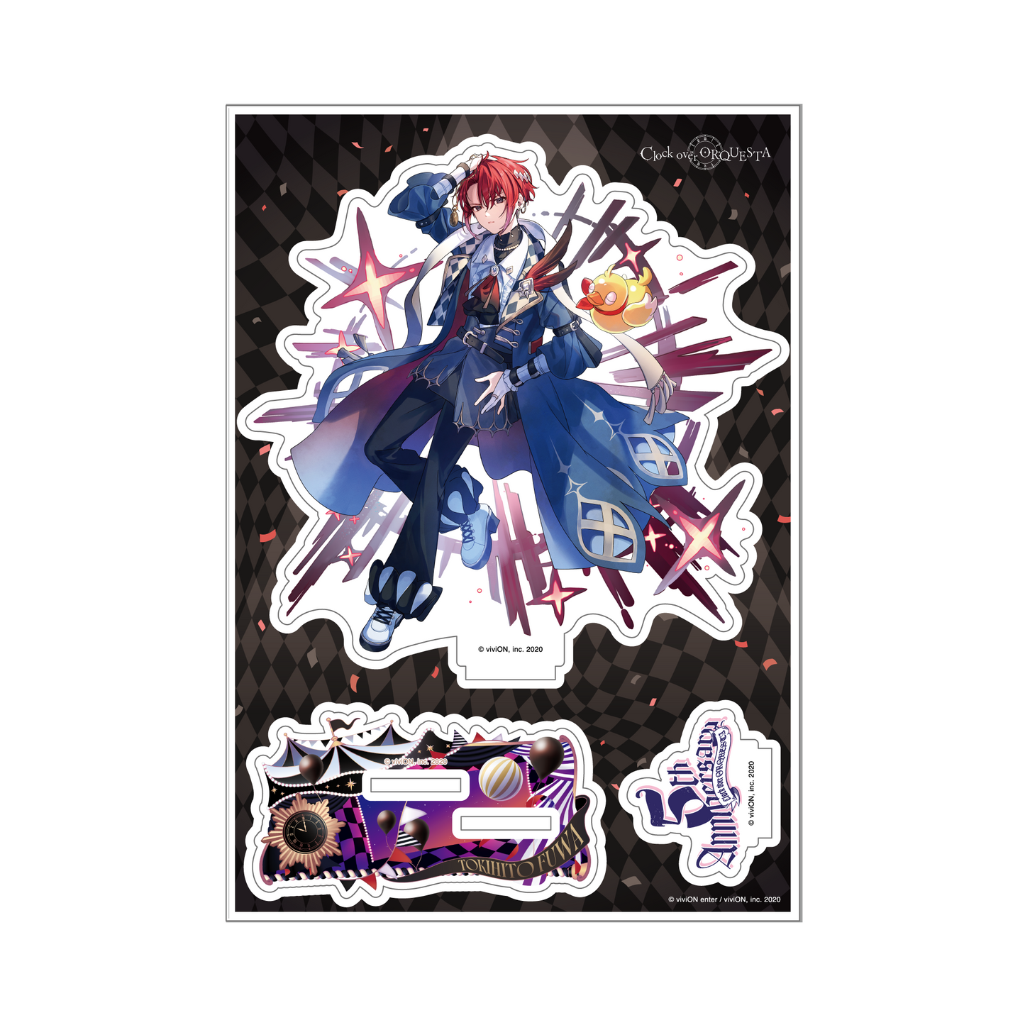Clock over ORQUESTA 5th anniversary アクリルスタンド 不破 十紀人