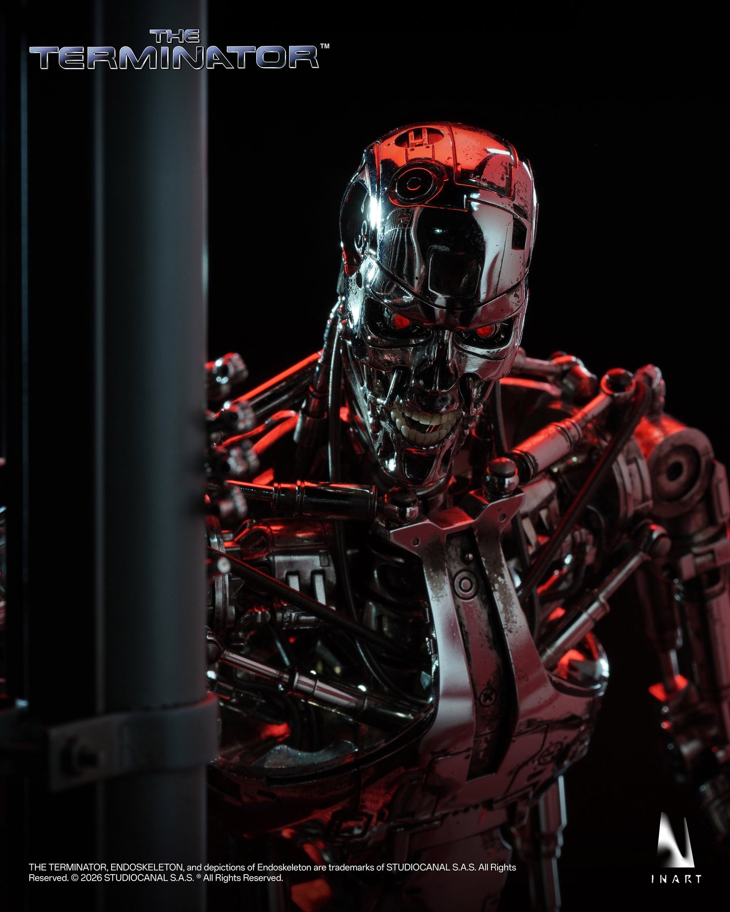INART Terminator T-800 Endoskeleton 1/6 scale collectibleFigure