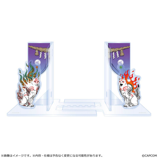 【大神 20周年纪念再版艺术计划]亚克力书架套装~大神来自特别收藏
