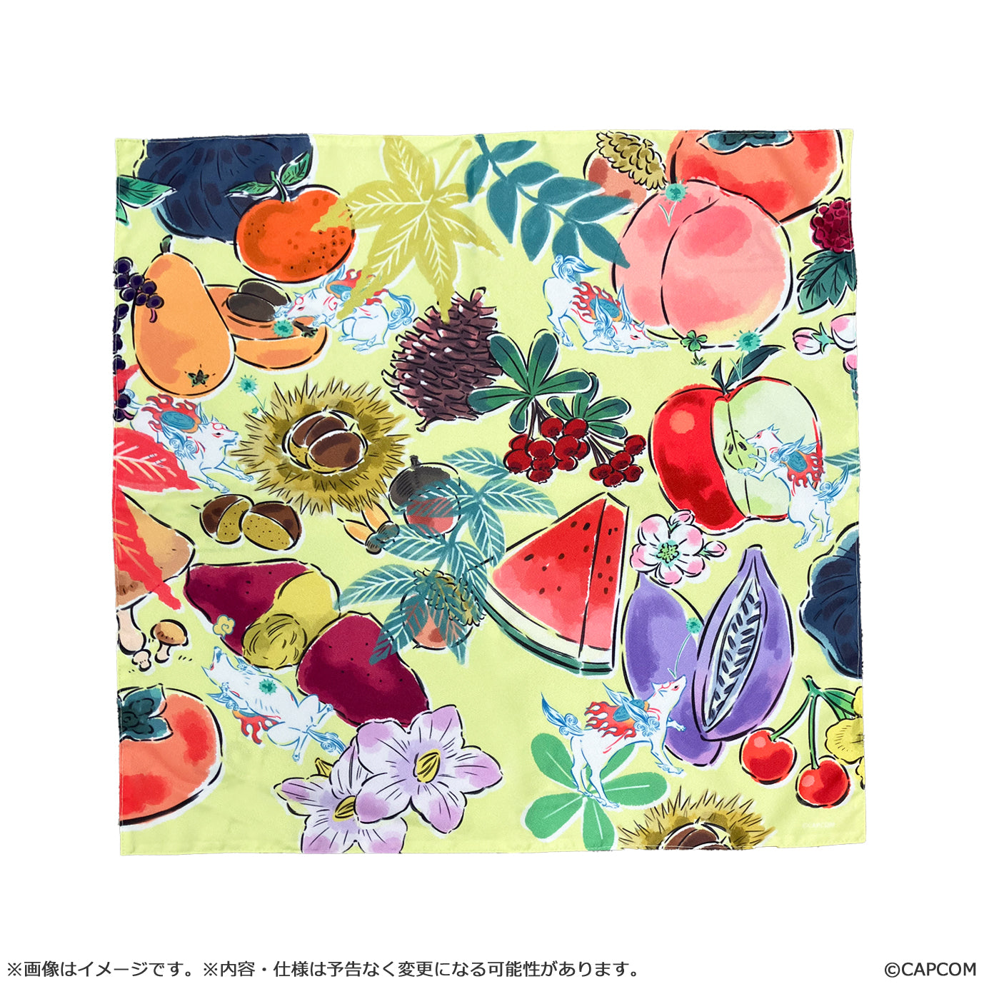 【大神20周年記念 復刻アート企画】 風呂敷 ～島崎麻里 作 大神11周年より～