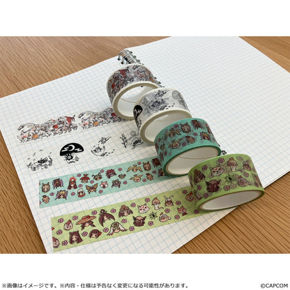 【大神20周年記念 復刻アート企画】 マスキングテープセット ～大神10周年、大神12周年より～