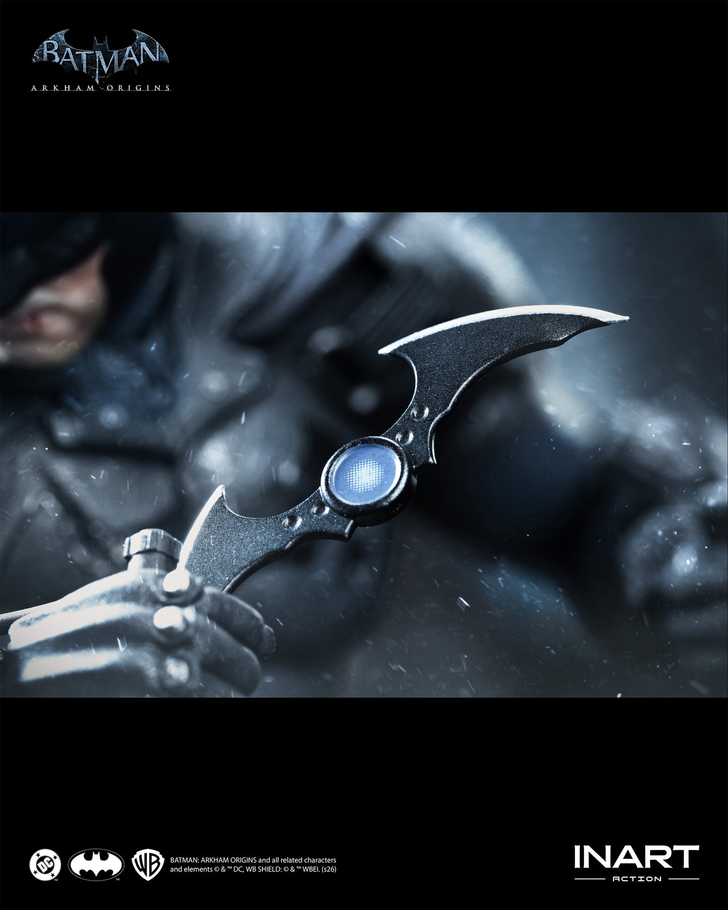 バットマン（バットマン：アーカム・ビギンズ）バトルダメージ Ver. アクションフィギュア