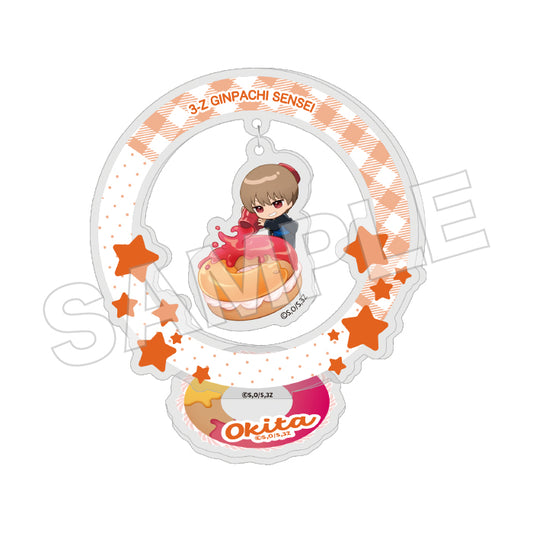 3年Z組銀八先生 揺れるアクリルスタンド 沖田総悟