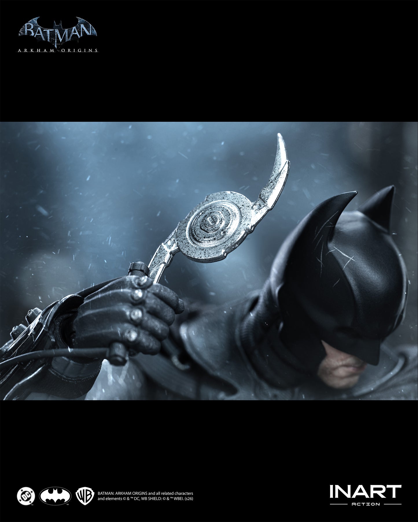 バットマン（バットマン：アーカム・ビギンズ）バトルダメージ Ver. アクションフィギュア
