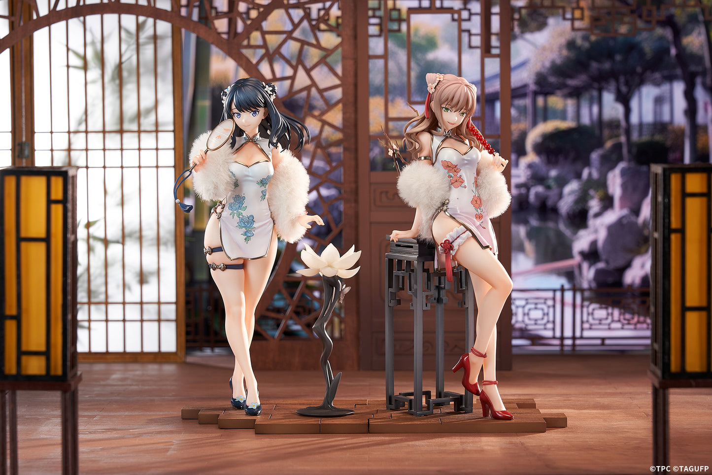 Gridman Universe Rikka Takarada & Yume Minami Set (China Dress Ver.)