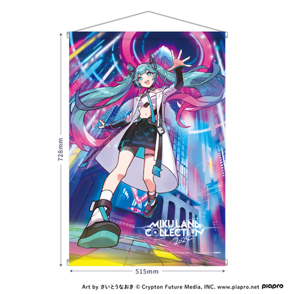 Miku Land Collection2024 B2タペストリー 【viviON BLUE限定】