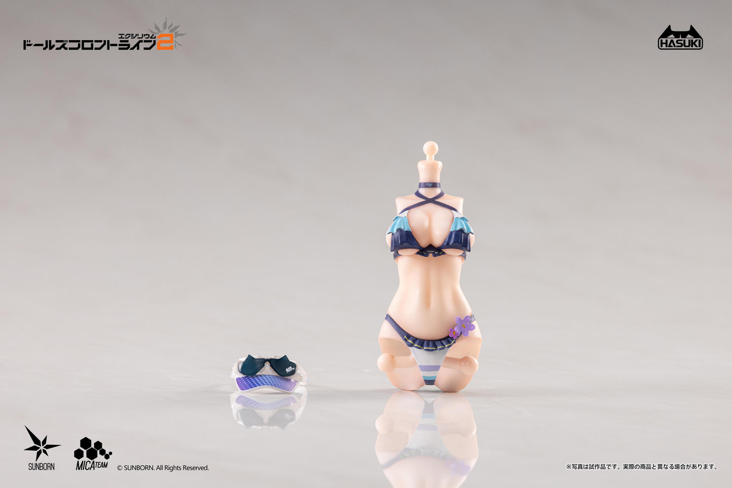 pocket art Girls' Frontline2: Exillium pocket art PA013 Kurukai Blue Trails Ver. Deluxe Edition 1/12 Completed ActionFigure
