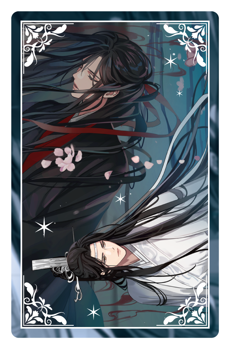 大河幻想電台劇 魔道祖師 金屬卡片收集 10片裝盒