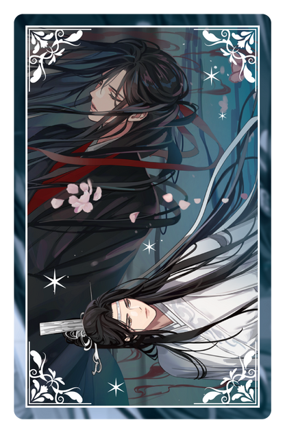 大河幻想電台劇 魔道祖師 金屬卡片收集 10片裝盒