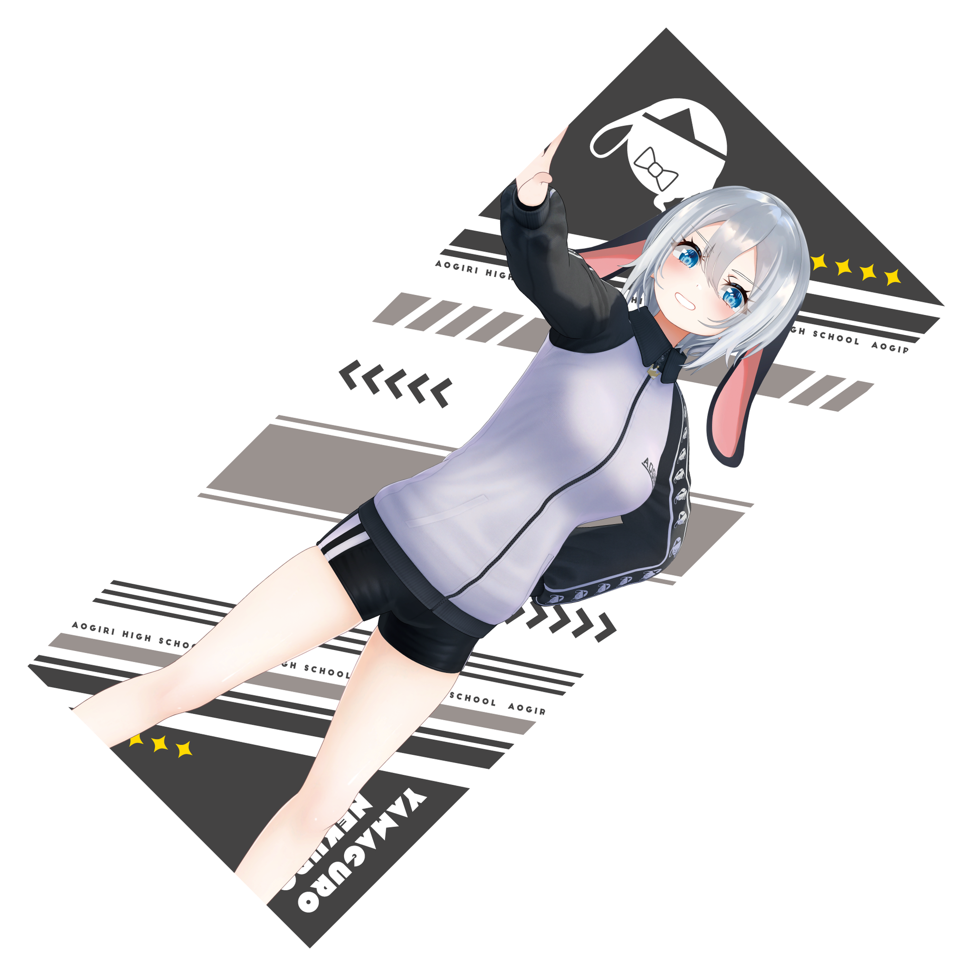 あおぎり高校 デスクマット　未使用品 AogiriHighSchool_Re__playmat-