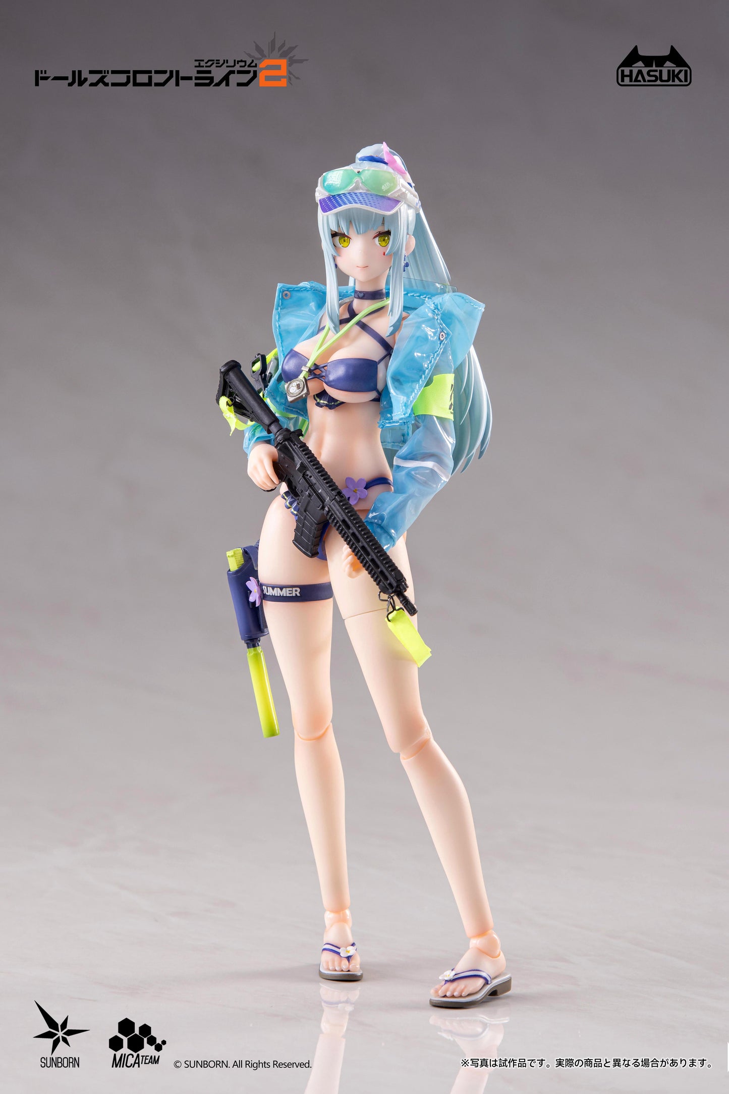 pocket art Girls' Frontline2: Exillium pocket art PA013 Kurukai Blue Trails Ver. Deluxe Edition 1/12 Completed ActionFigure