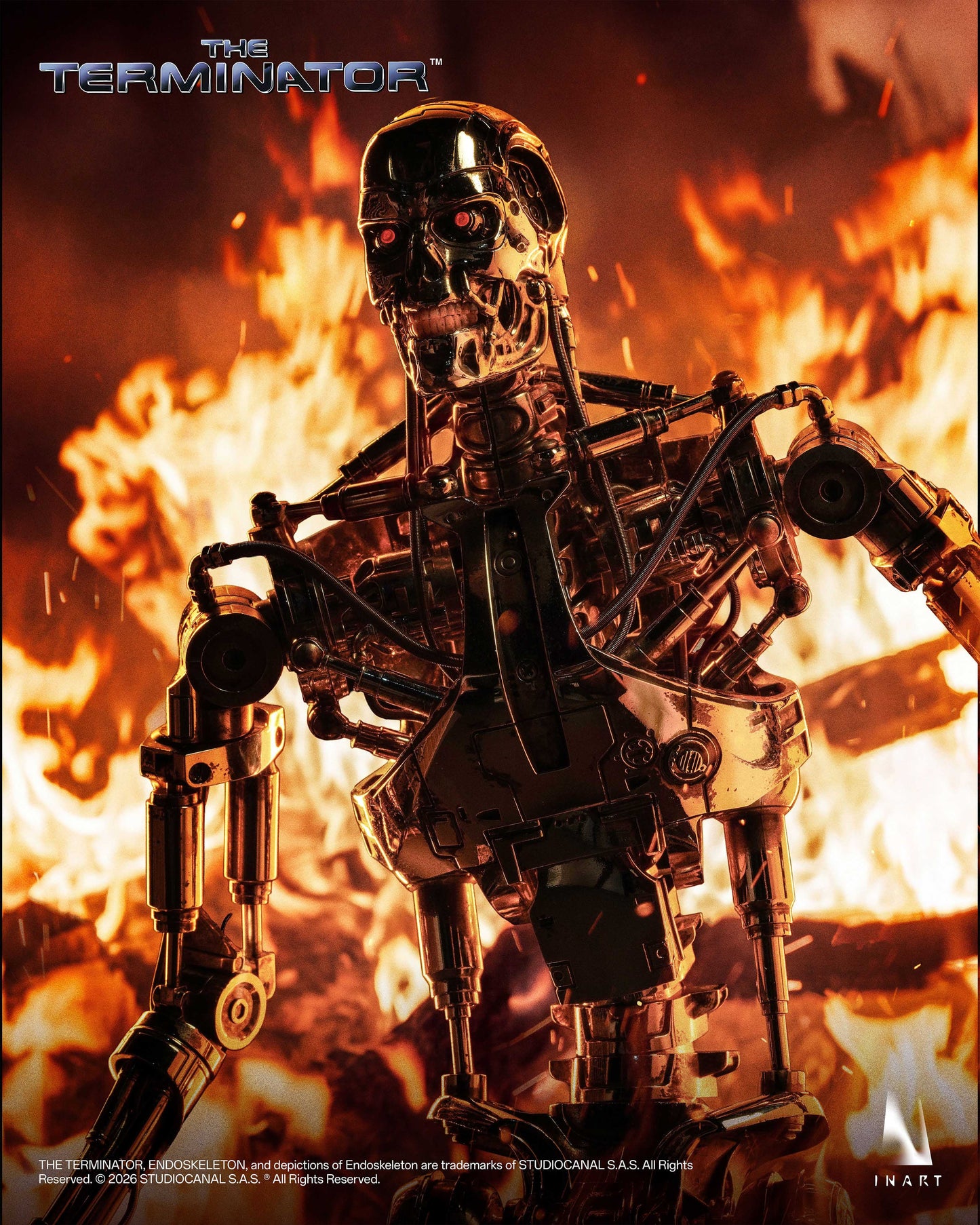 INART Terminator T-800 Endoskeleton 1/6 scale collectibleFigure