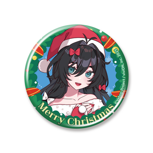 Vebop Project 加入記念クリスマスグッズ 缶バッジ 泡喰はわこ