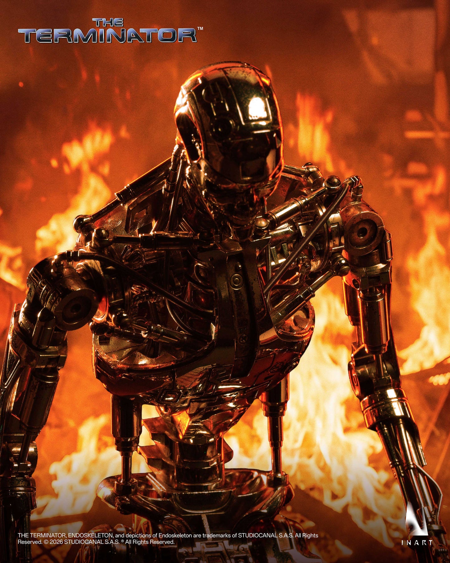 INART Terminator T-800 Endoskeleton 1/6 scale collectibleFigure