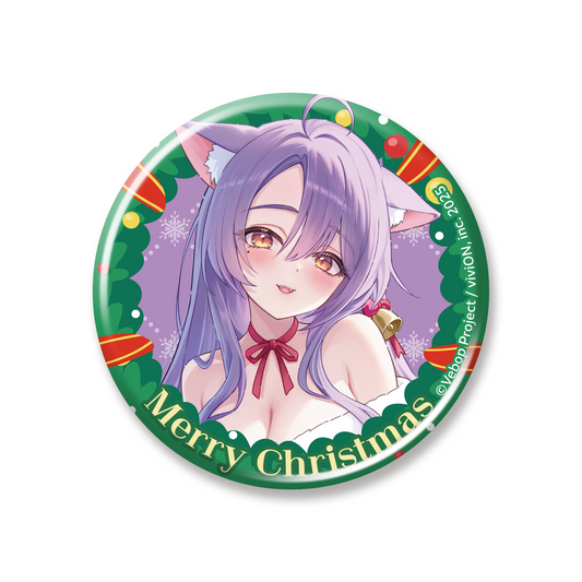 Vebop Project 加入記念クリスマスグッズ 缶バッジ 二藍しぃあ