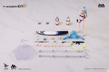 pocket art Girls' Frontline2: Exillium pocket art PA013 Kurukai Blue Trails Ver. Deluxe Edition 1/12 Completed ActionFigure