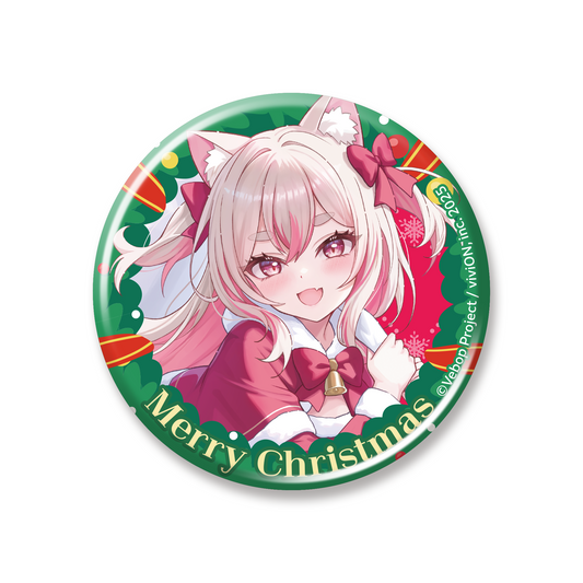 Vebop Project 加入記念クリスマスグッズ 缶バッジ 数寄屋橋れんげ