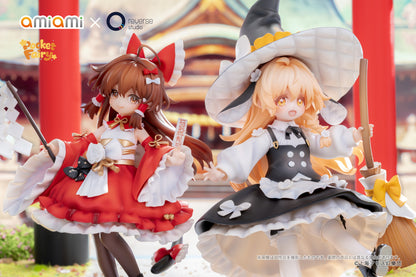 Reverse 手のひら精霊 東方Project 博麗霊夢＆霧雨魔理沙 完成品フィギュア