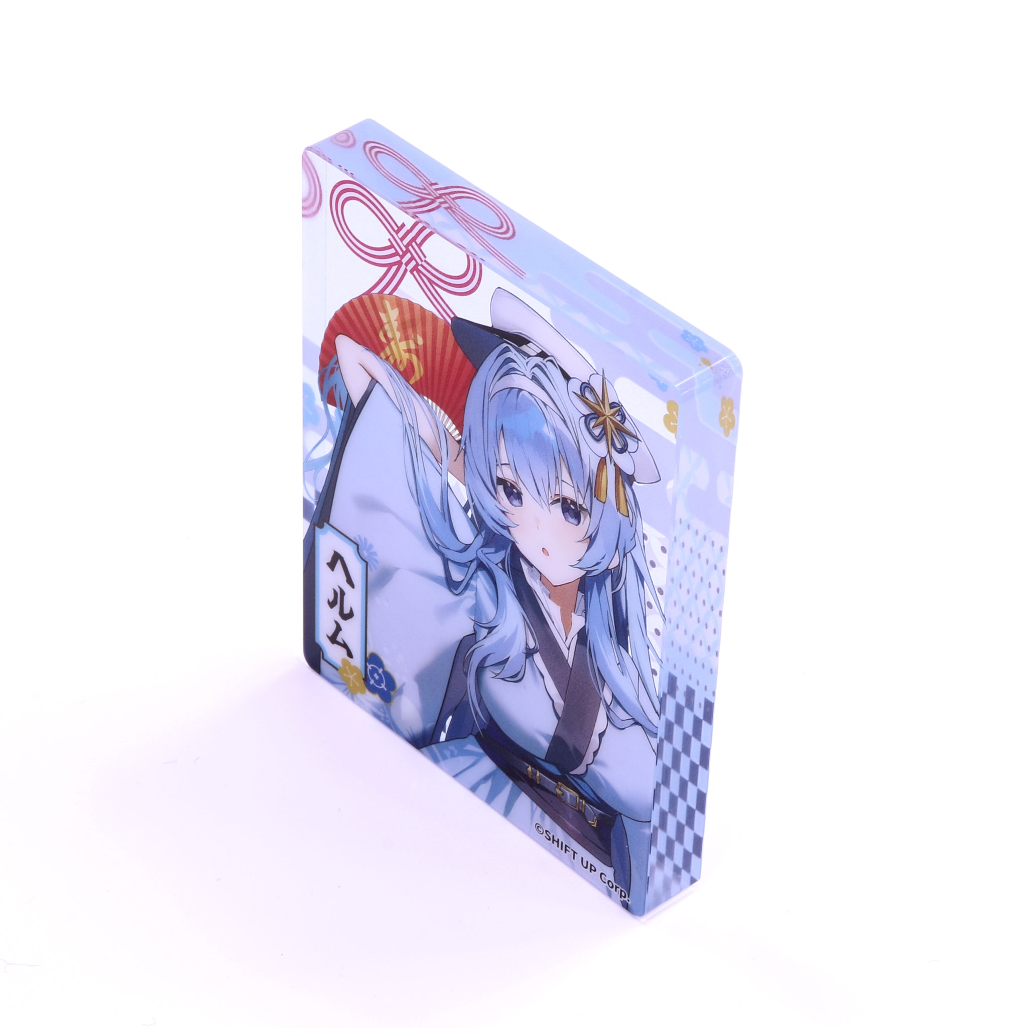 勝利の女神：NIKKE 新春フェア2026 アクリルブロック ヘルム – viviON BLUE