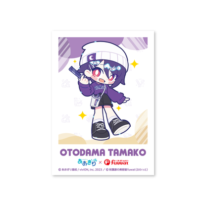 Aogiri High School Akihabara beauty salon “fuwat” collaboration goods trading instax style card