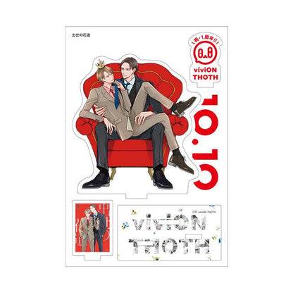 Shisei no Hanamichi First Limited Edition Comic+.viviON THOTH 1st Anniversary Acrylic Stand Set