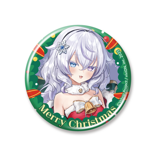 Vebop Project 加入記念クリスマスグッズ 缶バッジ 明鏡止水ふわり