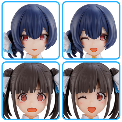 30MS オプションヘアスタイル＆フェイスパーツセット（園田智代子/杜野