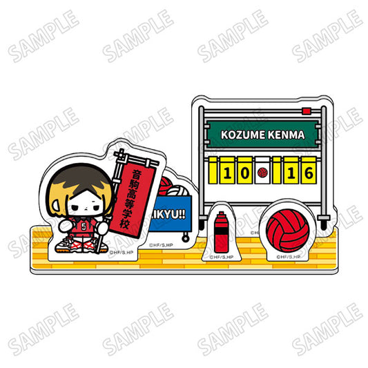 ハイキュー!! ミニキャラアクリルジオラマ【のぼり Ver.】 ⑥孤爪研磨