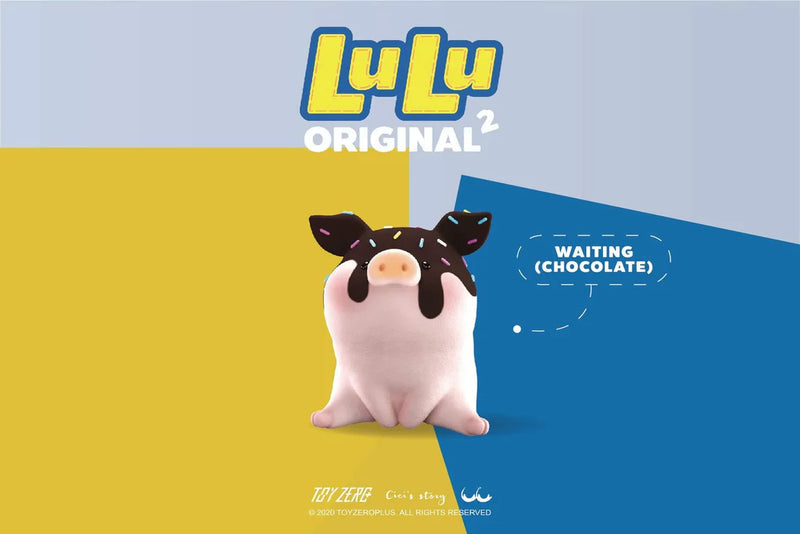 TOYZEROPLUS×CICI'S STORY LuLu The Piggy Basic Series 2 – viviON BLUE