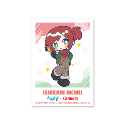 Aogiri High School Akihabara beauty salon “fuwat” collaboration goods trading instax style card