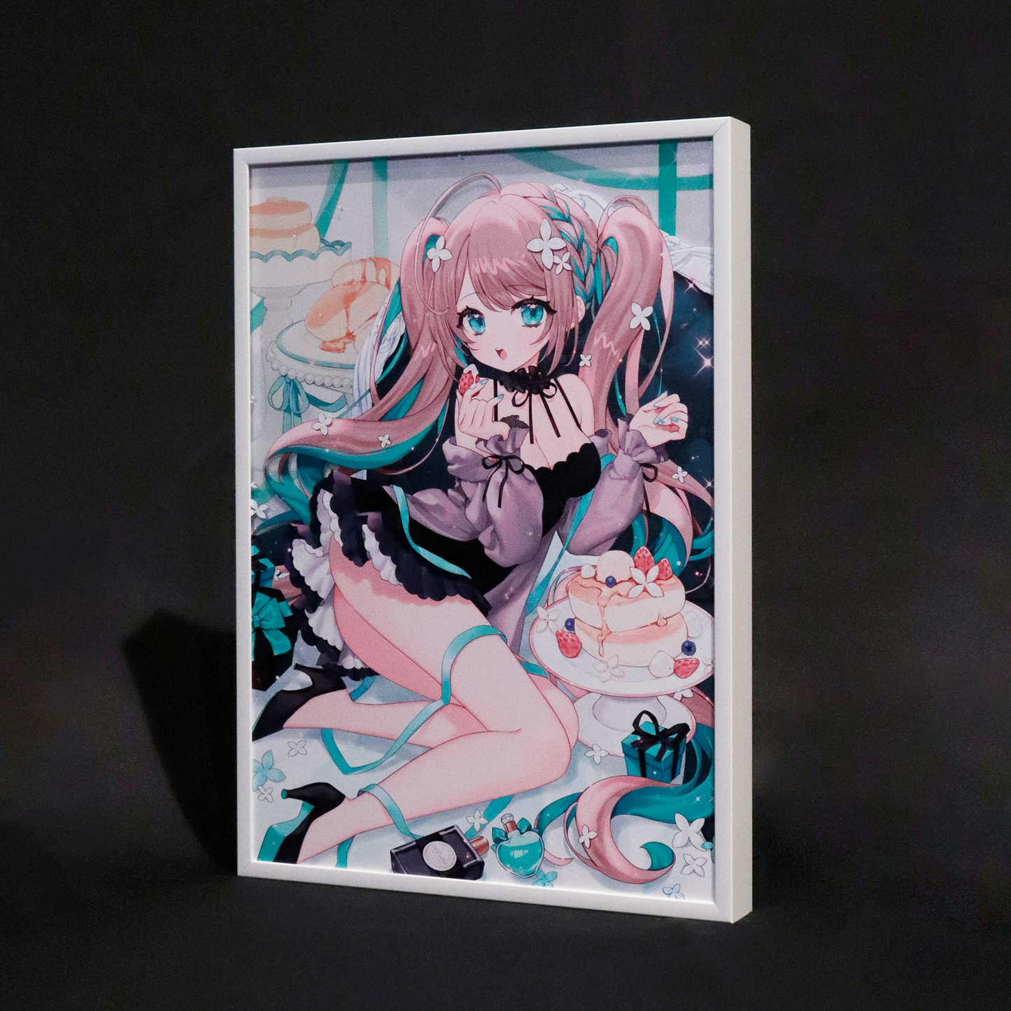 あおぎり高校 公式美術部 アクリル複製原画 栗駒こまる