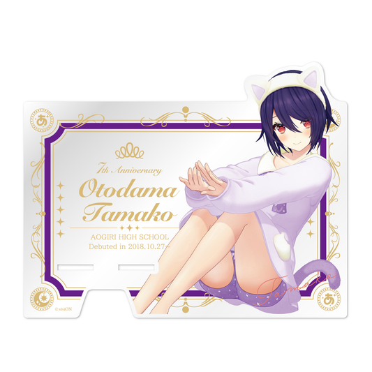 Aogiri High School Tamako Otodama 7th anniversary goods acrylic smartphone stand