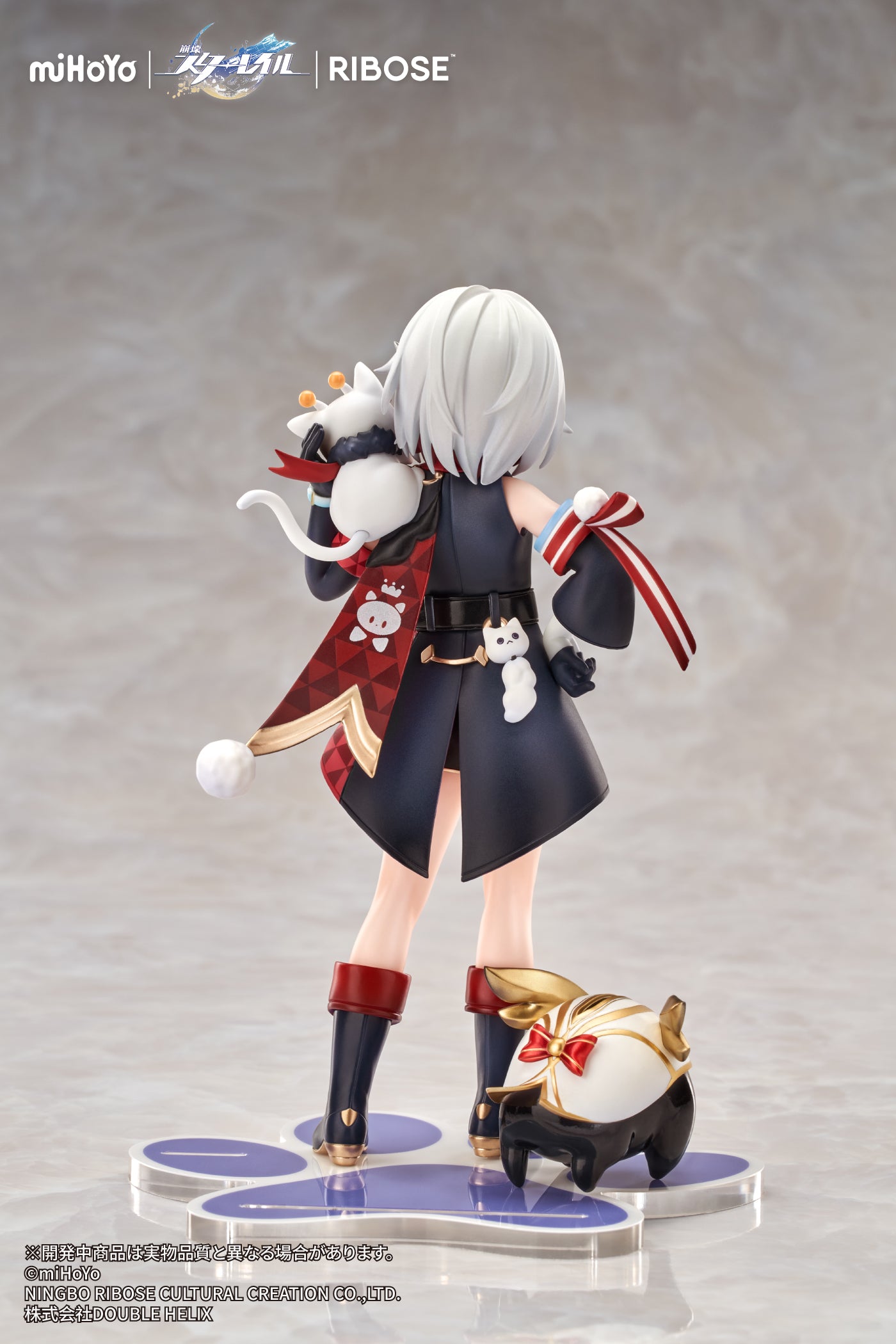RISE UP+ 崩壊：スターレイル ちびねこシリーズ フィギュア トパーズ&カブ Ver.