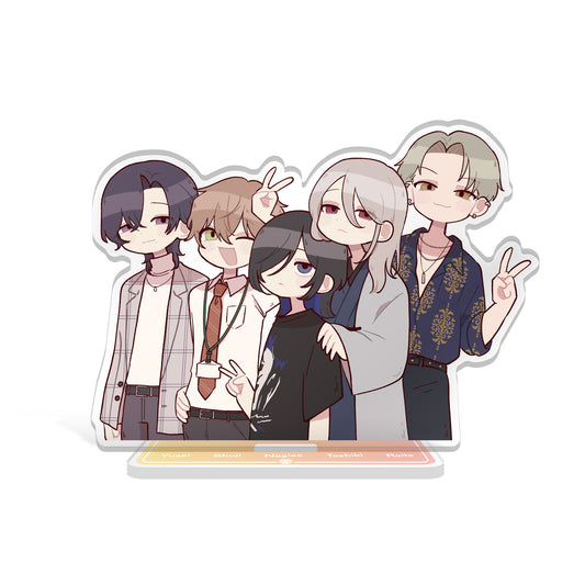 理性崩壊◇淫魔教育 アクリルスタンド 白河秀二 特典SS チェキ風カード 理性崩壊◇淫魔教育 アクリルスタンド 白河秀二 特典SS チェキ風カード