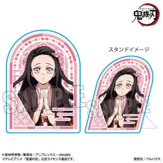 鬼滅の刃 スタンディアクリルバッジ 竈門 禰豆子B（無限城編 Ver.）