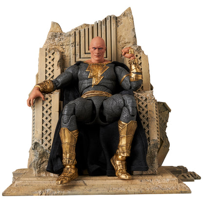 MAFEX BLACK ADAM (GOLD SUIT)