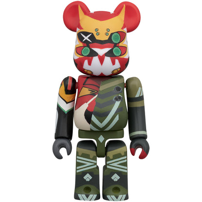 BE@RBRICK 에반게리온 신 2호기 α & 에반게리온 8호기 β 임시 전투 형태 100% 2PCS
