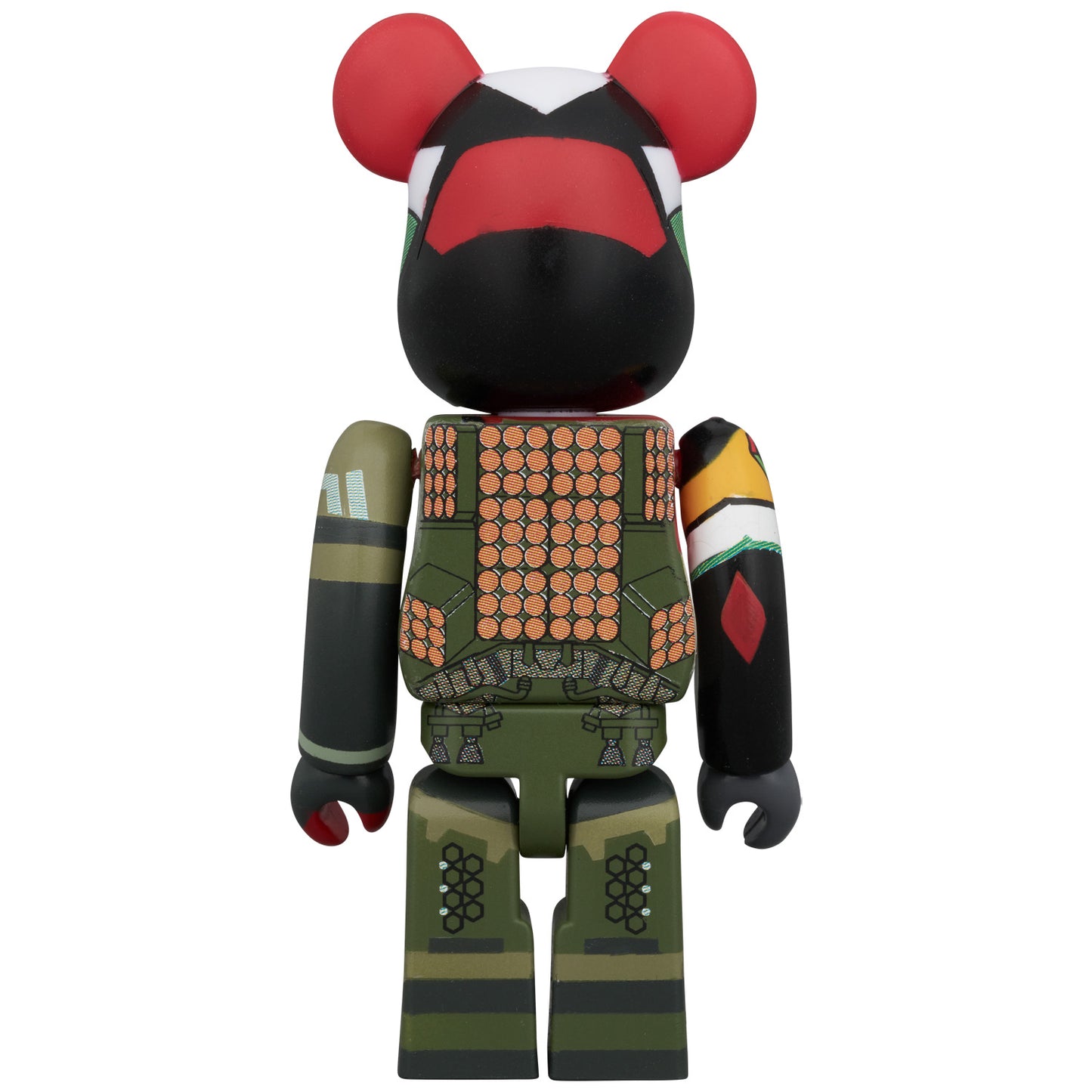 BE@RBRICK 에반게리온 신 2호기 α & 에반게리온 8호기 β 임시 전투 형태 100% 2PCS