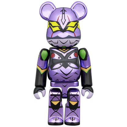 BE@RBRICK 에반게리온 초호기(신도장 도금판) & 에반게리온 제13호기(신도장 도금판) 2PCS SET