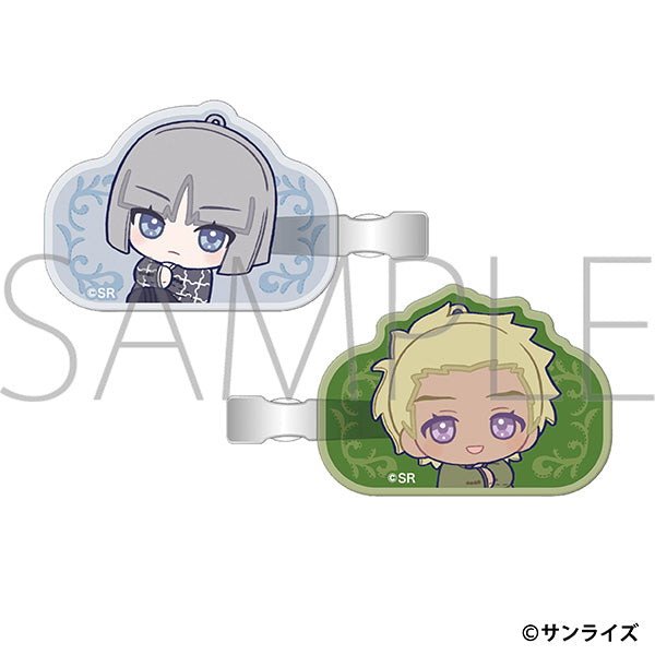 機動戦士ガンダムSEED FREEDOM ZERO アクリルヘアクリップセット ぬいパル すきっぷ イザーク・ジュール＆ディアッカ・エルスマン