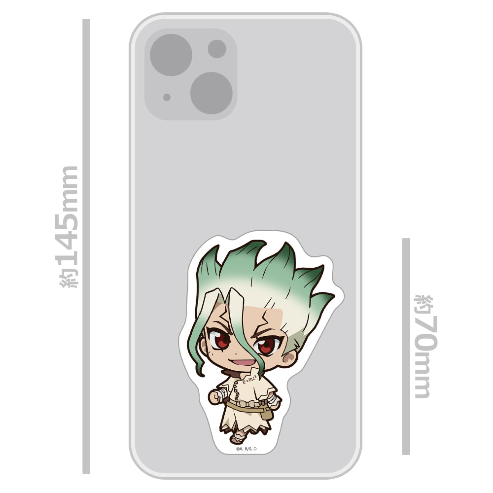 Senku Sticker Dr. Stone - Senku Ishigami Die-cut Sticker – viviON BLUE