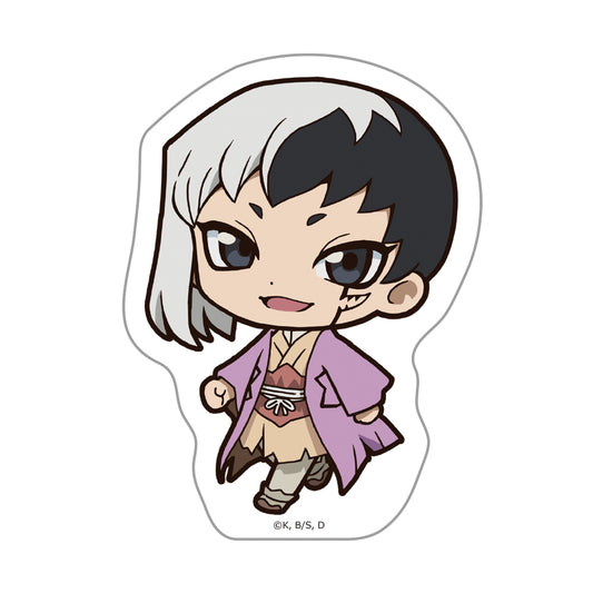 Dr.STONE ついてっくダイカットステッカー あさぎりゲン