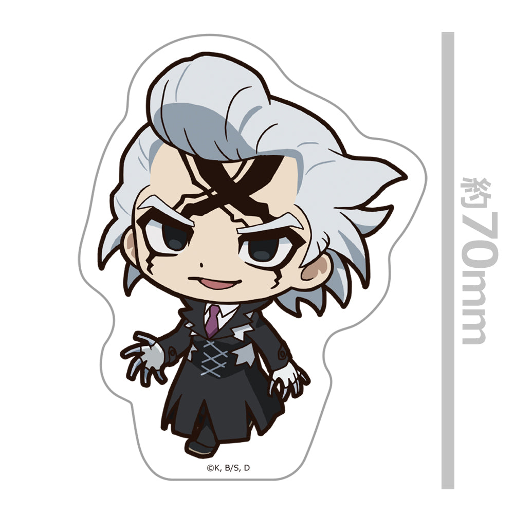 Dr.STONE ついてっくダイカットステッカー Dr.ゼノ – viviON BLUE