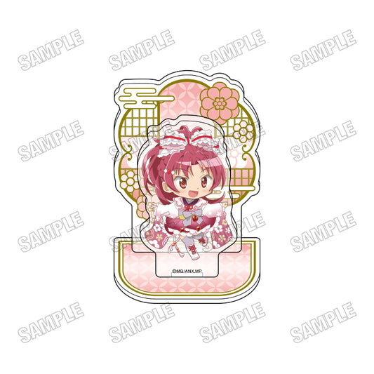 Theatrical version Puella Magi Madoka Magica<Walpurgis no Kaiten> Original illustrated mini acrylic diorama ④ Kyoko Sakura