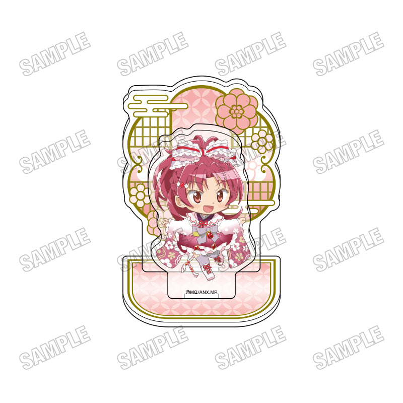 Theatrical version Puella Magi Madoka Magica<Walpurgis no Kaiten> Original illustrated mini acrylic diorama ④ Kyoko Sakura